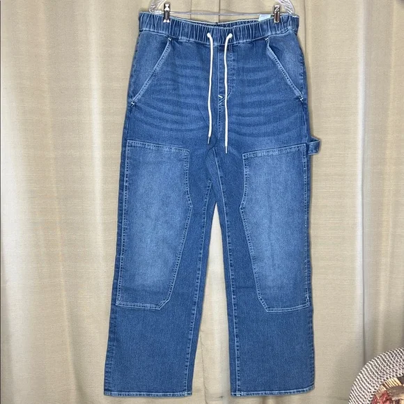 True Religion carpenter Vinny ultra baggy pull onmen’s pants Drawstring’s 34